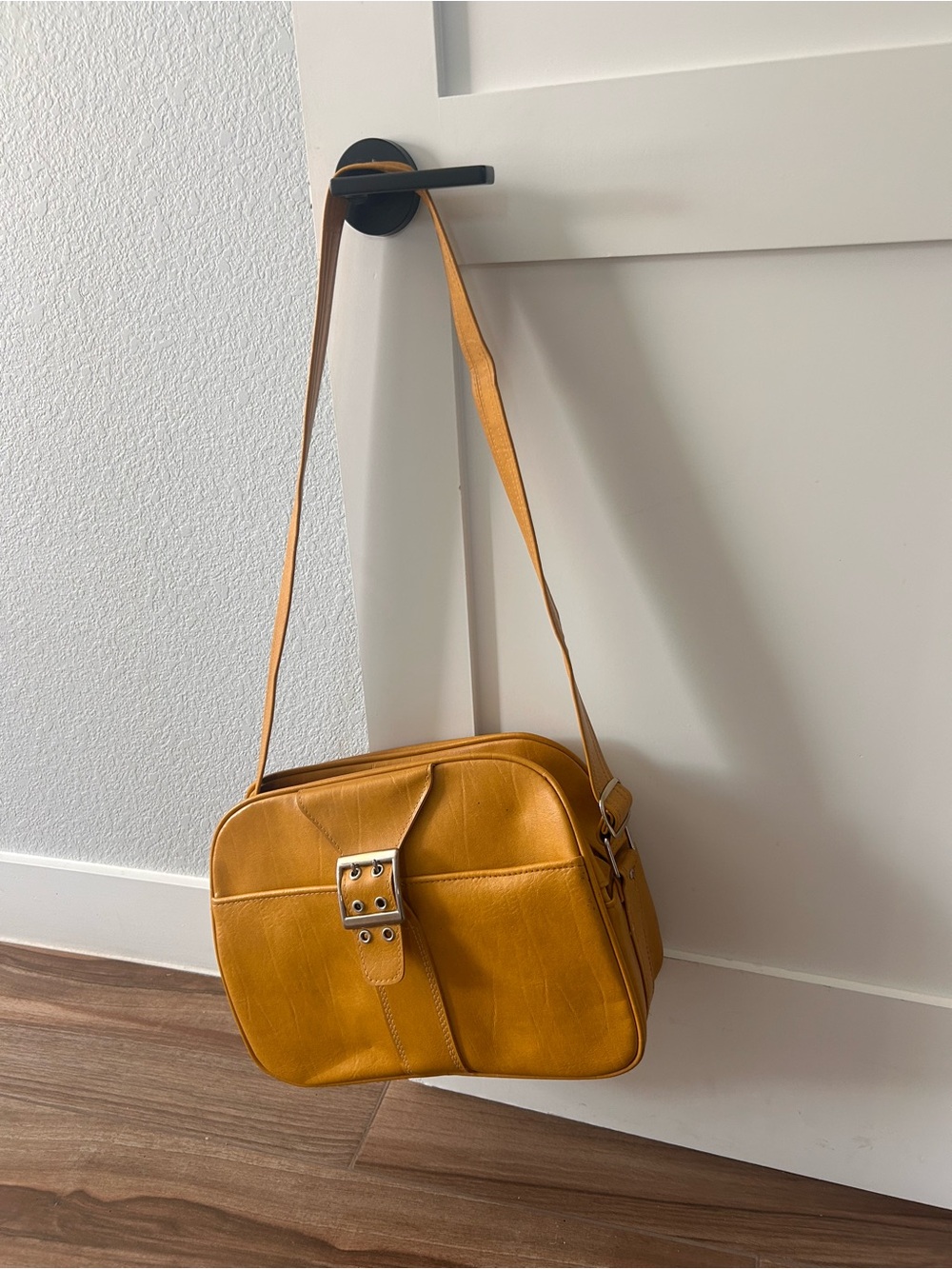 Mustard Yellow Royal Traveler Sidekicks Carry-on Bag Double Prong Front Pocket